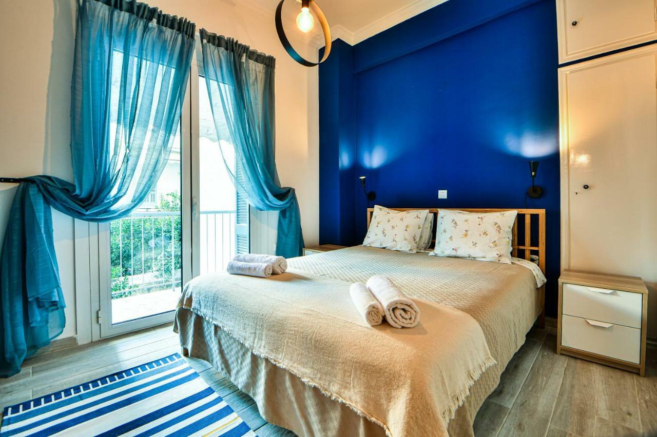 Cozy Blue Apartment By Zain Athen Eksteriør bilde