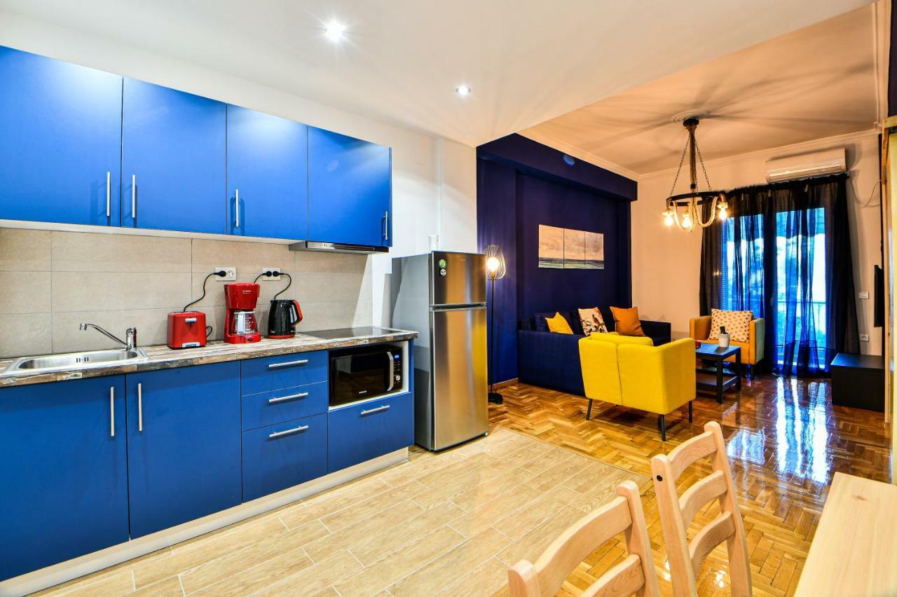 Cozy Blue Apartment By Zain Athen Eksteriør bilde